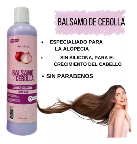 PACK Shampoo + Balsamo De Cebolla