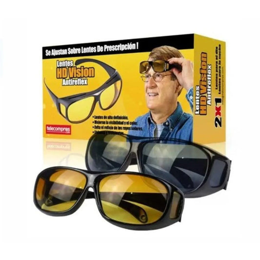 Lentes HD Antirreflejo 2x1