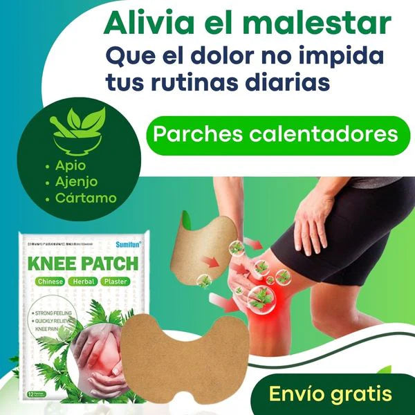 Parches Terapéuticos para el dolor de Rodilla