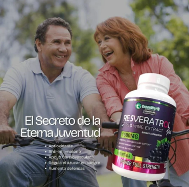Resveratrol capsulas x 100