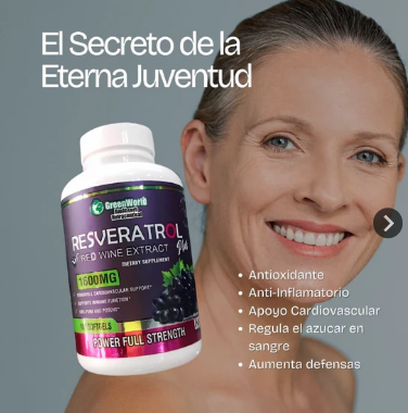 Resveratrol capsulas x 100