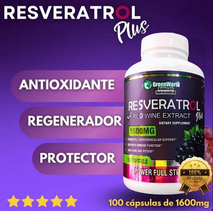 Resveratrol capsulas x 100
