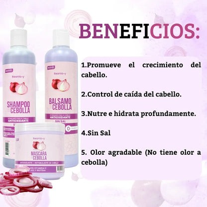 PACK Shampoo + Balsamo De Cebolla