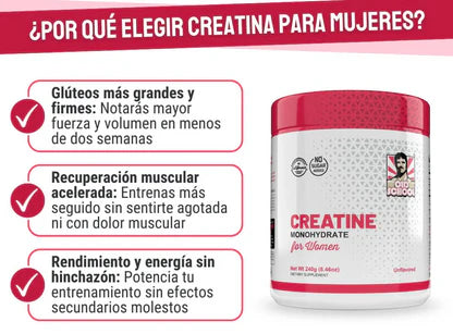 Creatina Monohidratada – Para Ella