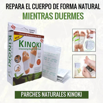 Parches Kinokis desintoxicantes